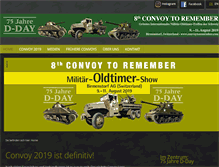 Tablet Screenshot of convoytoremember.com
